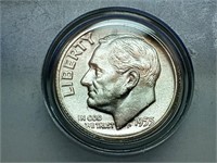 OF) 1955 BU Roosevelt silver dime