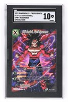 GRADED SS4 BARDOCK DRAGON BALL S CARD