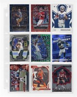 (9) X SPORTS CARDS