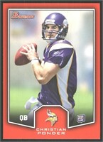 Rookie Card Parallel Christian Ponder