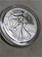 2004 BU American Silver Eagle