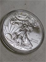 2012 BU American Silver Eagle