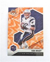 2021 Tom Brady Prizm Orange Reactive Card #137