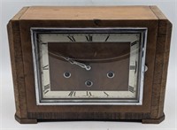 (E) Guta mantle clock 12x9x5in