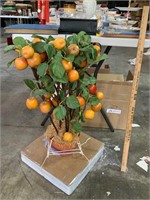 small faux fruit tree