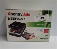 SENTRY SAFE SECURITY W/STEEL TETHERING CABLE