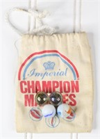 Imperial Champion Marbles w/Sack