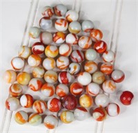 (58) Assorted Marbles