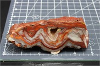 Crazy Lace agate, Mexico, cut, 8.2 oz