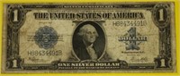 1923 $1 Silver Certificate H88434491B