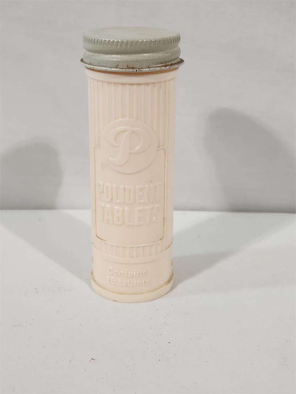 Vintage Polident Bottle