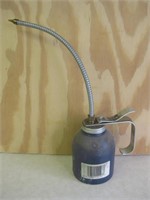 17" Tall Vintage Metal Oil Can