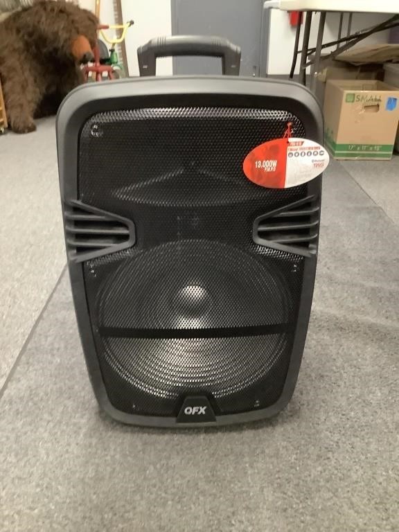 15" Bluetooth Rechargeable Party Speaker QFX