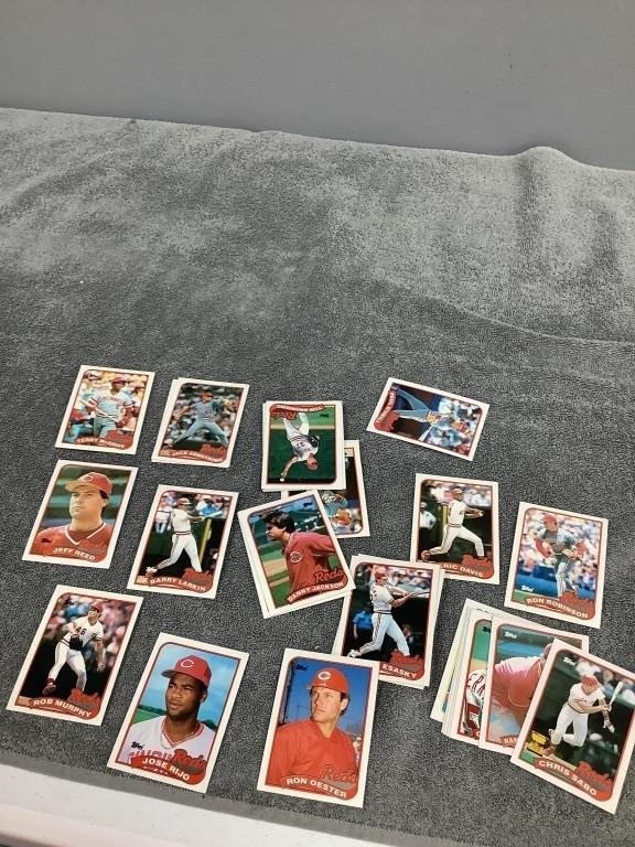 1989 Reds Baseball Cards
