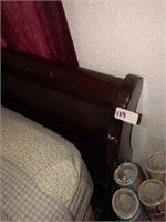 Cherry Sleigh Bed Frame (Full)