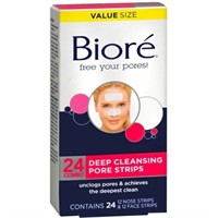 Biore 24 Piece Deep Cleaning Strips