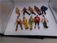 (10) asst 80s era Action Figure Toys various