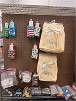 Lot Of Misc. Items: Socks, Baby Blanket, More