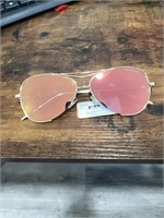 Gold Aviator Sunglasses- True Religion  100% UV