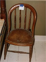 EARLY BARREL BACK CHAIR