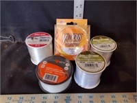 Various Size Fishing Line Lot