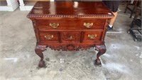 Mahogany Chippendale Low Boy Chest