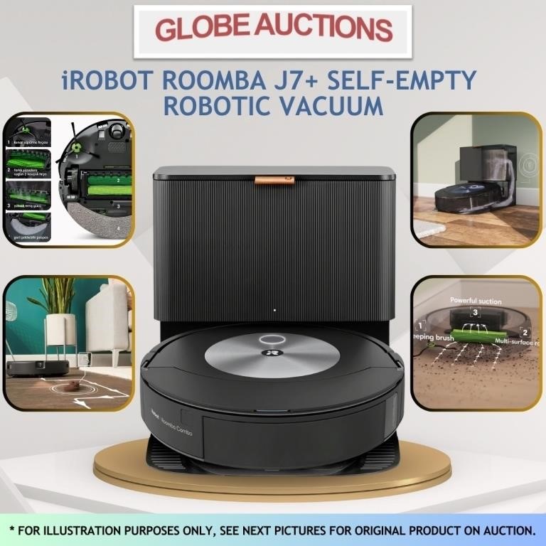 IROBOT ROOMBA J7+ SELF-EMPTY ROBOT VACUUM(MSP:$999