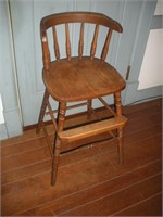 Childs High Chair, 32 inches Tall