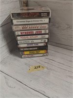 10 Cassette tapes