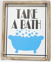 Take A Bath Frame 16x13