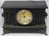 Vintage Mantle Clock 10.5x15x6