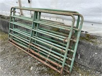 3- 8' & 1-6' Livestock Gates