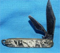 Vtg 1950's Roy Rogers & Trigger Pocket Knife