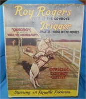 1950's Roy Rogers Official Cowboy Outfit Orig Box