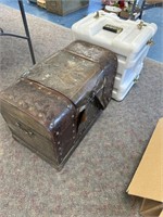 Antique trunk & case