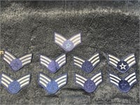 10 AIRFORCE PATCHES