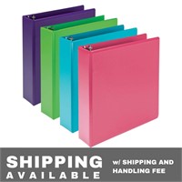 Durable Binder Multipack Assorted Colors 4 Pack