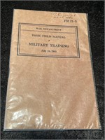 BASIC FIELD MANUAL OF MILITARY TRAINING1941,JULY16