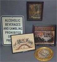 Drinking Related Prints and Signage