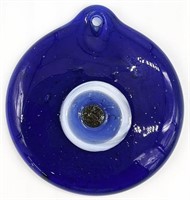 Art Glass Evil Eye Amulet