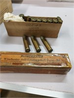 15 Winchester  .401 soft point cartridges