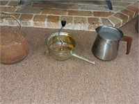 Cast tea pot, Food Mill, Picture
