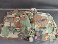 Five US Military Camouflage Shirts