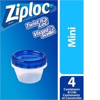 Ziploc Twist N Loc Round Food Storage...