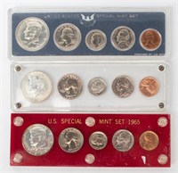 Coin 3 Sets Of 1965-P Coins W/ Silver