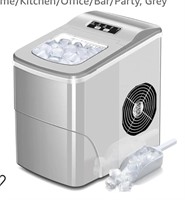 New Ice Maker Countertop with Self-Cleaning,