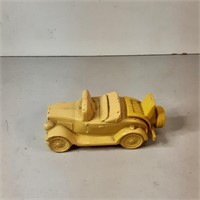 Yellow Avon car