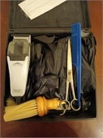 Wahl clippers in case with accessories, heating