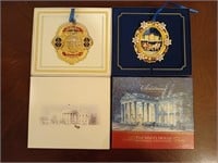 2004, 2006 White House Christmas ornaments