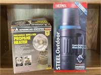 Propane Heater & Thermos